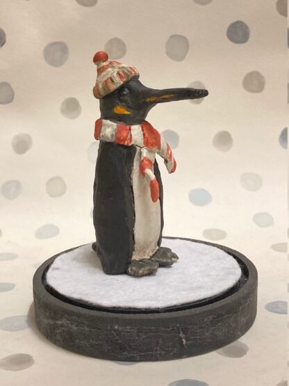 Presley the King Penguin - Handmade penguin sculpture - Image 6