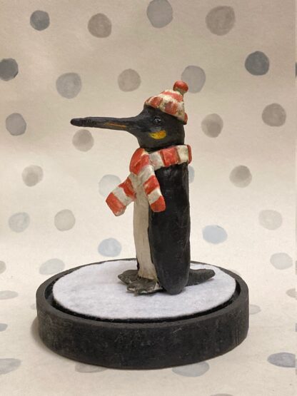 Presley the King Penguin - Handmade penguin sculpture - Image 8