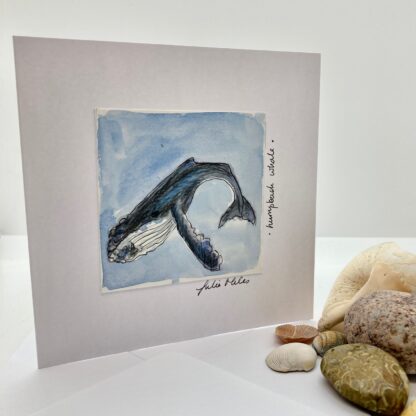 Hand drawn Humpback Whale Greeting Card - Image 5