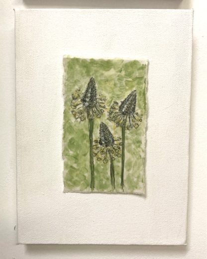 porcelain wildflower canvas