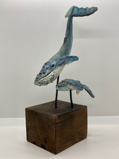 Honesty and her baby Hero the Humpbacks