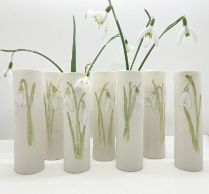 Porcelain Snowdrop Vase - Image 2