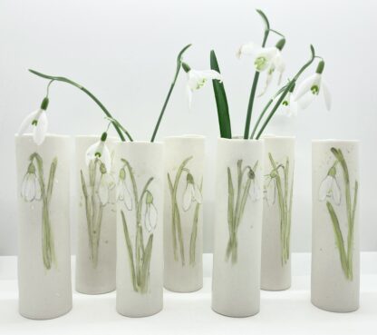 Porcelain Snowdrop Vase