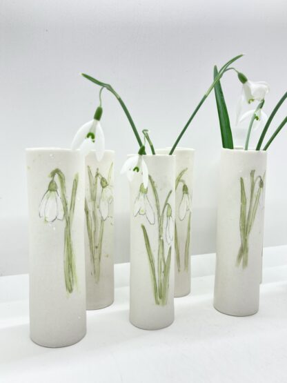 Porcelain Snowdrop Vase - Image 4