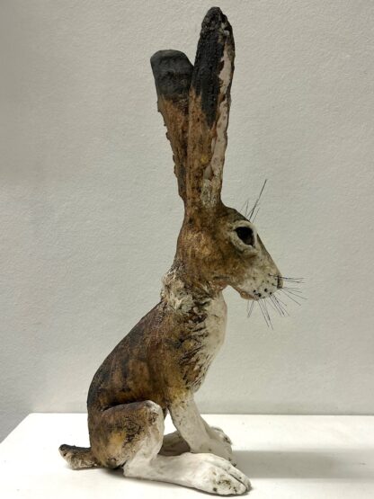 Large sculptural hares - Primrose and Luna hares - Image 13