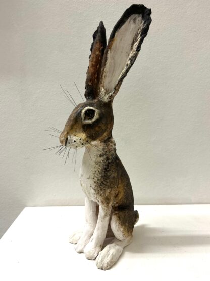 Large sculptural hares - Primrose and Luna hares - Image 12