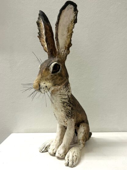 Large sculptural hares - Primrose and Luna hares - Image 14
